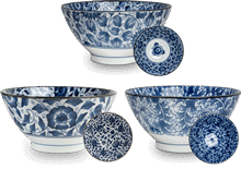Blue bowls