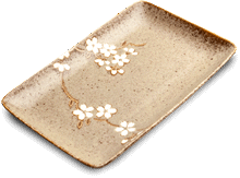Sushi plate